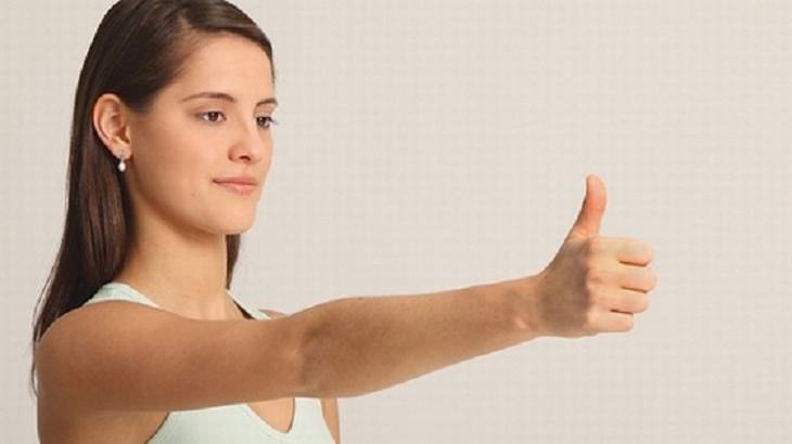 Exercício de focalização dos olhos