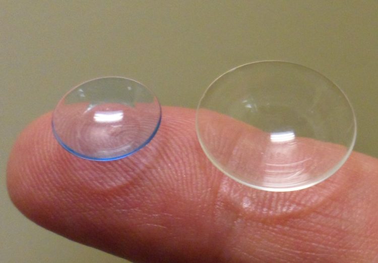 Lentes gelatinosas e rígidas