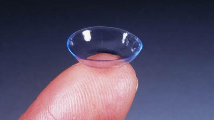 lentes de contato rigidas