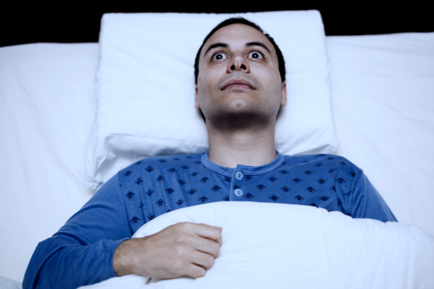 Não dormir bem