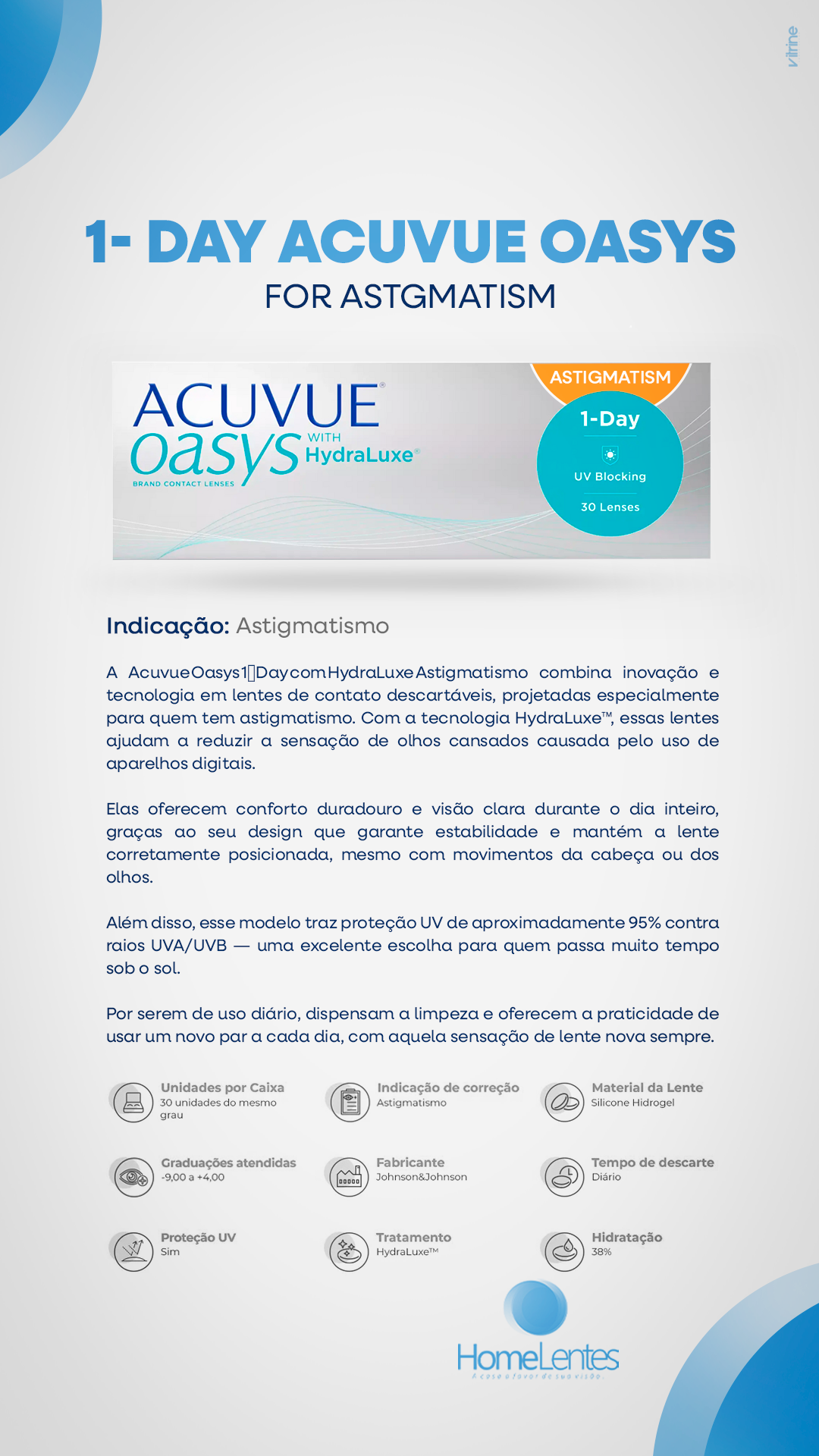 ACUVUE OASYS 1 DAY FOR ASTGMATISM